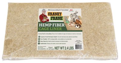 Cranky Frank Hemp Hemp Cage Liner 10 in. x 20 in., 7 pk.