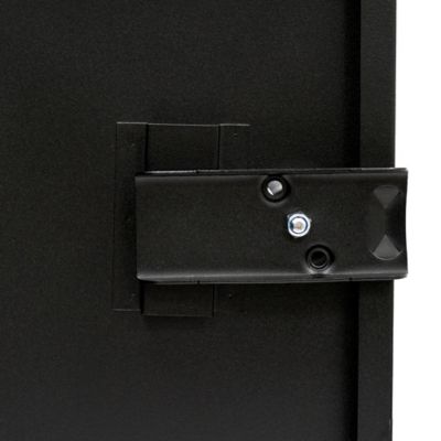 Image showing  Compact Welded-Steel Pistol/Ammo Cabinet, Hunter Green/Black