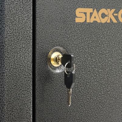 Image showing  Compact Welded-Steel Pistol/Ammo Cabinet, Hammer Granite