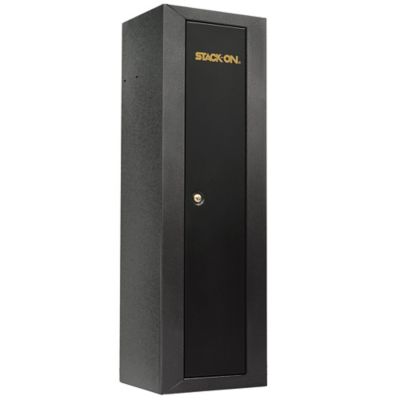 Image showing 9 th Stack-On 10 Gun Key Lock Welded-Steel Security Gun Cabinet Hammer Granite