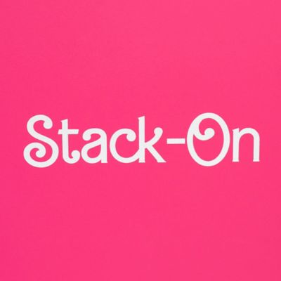 Image showing 7 th Stack-On 18 Gun Key Lock Welded-Steel Security Gun Cabinet with Beveled Edge, Pink