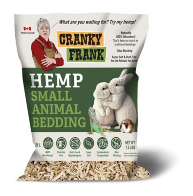 Cranky Frank Hemp Small Animal Hemp Bedding 25 L., 7.5 lb.