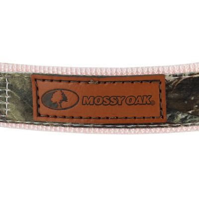 Image showing  Adjustable Ribbon Overlay Dog Collar - Pink
