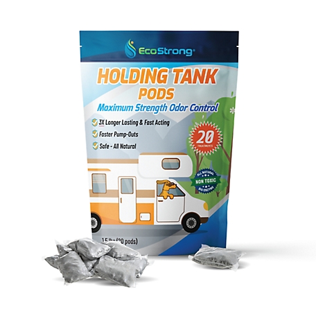 EcoStrong RV Holding Tank Treatment Pods, 20 Pods