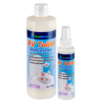 EcoStrong RV Toilet Spray, 4 oz Sprayer & 16 oz Refill