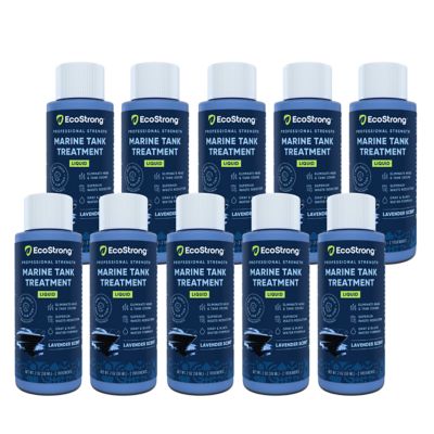 EcoStrong Marine Holding Tank Treatment Liquid 10 x 2 oz Shots