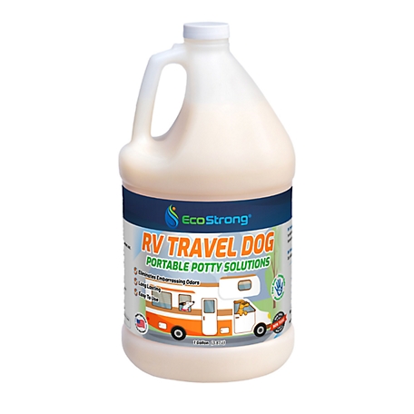 EcoStrong RV Travel Dog - Portable Potty Solution Recharge Liquid, 1 gal.