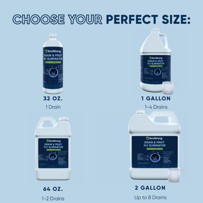 Image showing 6 th EcoStrong Drain and Fruit Fly Eliminator, 32 oz.