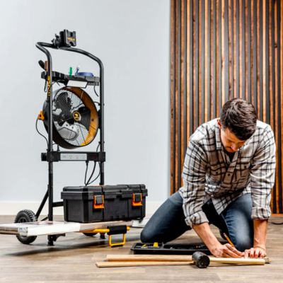 Image showing  The Mule Mobile Workshop Fan and Light