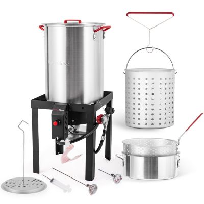 OuterMust Propane 30 Qt. Turkey Fryer Set