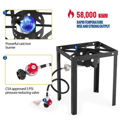 Image showing  18 qt. Outdoor Propane Fish Fryer