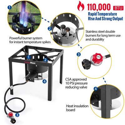 Image showing  Outdoor 60 QT Seafood Boiling Kit