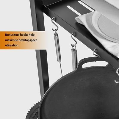 Image showing  Outdoor Grill Table Cart Dining Table