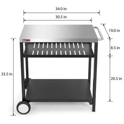 Image showing  Outdoor Grill Table Cart Dining Table