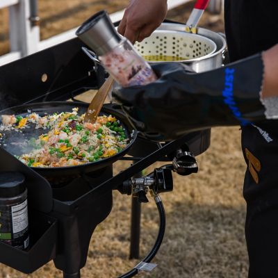 Image showing  Outdoor Double Propane Side Burner