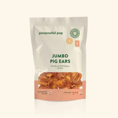 Image showing  Jumbo Pig Ears, 25 pk.