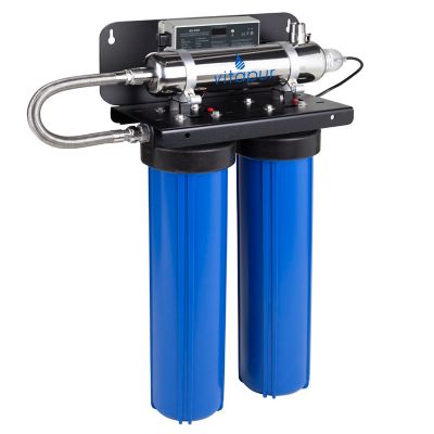 Image showing  15 GPM Whole Home UV Rack Water Disinfection & Filtration System
