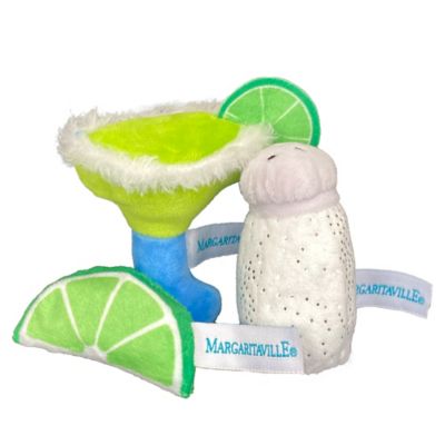 Multipet Margartaville Cat Toy Margarita, Lime, Salt