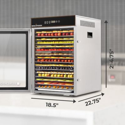 Image showing 6 th BenchFoods 1 Zone, 16 Tray, Digital Premium Dehydrator