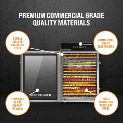 Image showing 8 th BenchFoods 1 Zone, 16 Tray, Digital Premium Dehydrator
