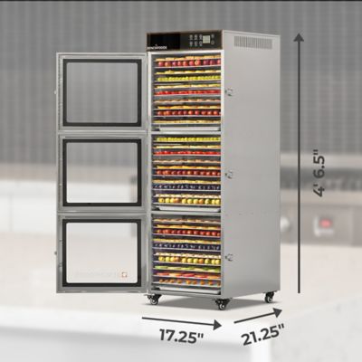 Image showing 6 th BenchFoods 3 Zone, 30 Tray, Digital Premium Dehydrator