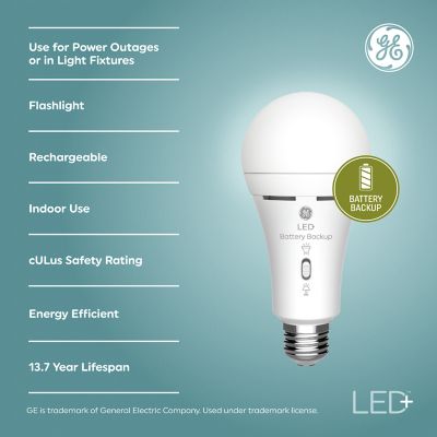 Image showing  LED Battery Backup Bulb