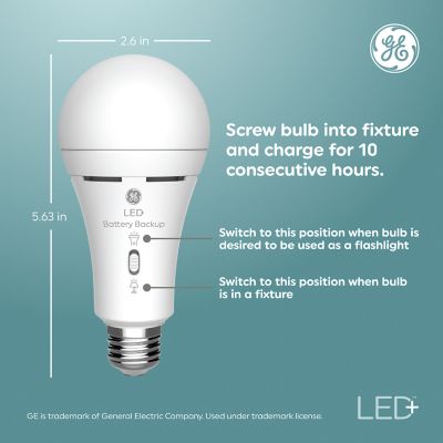 Image showing  LED Battery Backup Bulb
