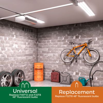 Image showing  15W WW LED Lightbulb, T8 Tube, 25.4 in. D