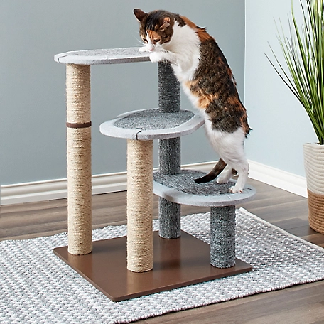 Two by Two Butternut Scratching Post Cat Furniture, 26 in.