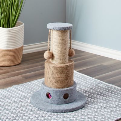 Image showing  Pistachio Scratching Post Cat Furniture, 19 in.