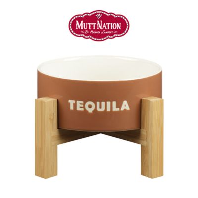 Image showing  Tequila Elevated Pet Bowl with Stand