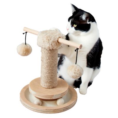 Image showing  Chestnut Scratching Post Cat Furniture, 9.5 in.