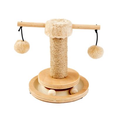 Image showing  Chestnut Scratching Post Cat Furniture, 9.5 in.
