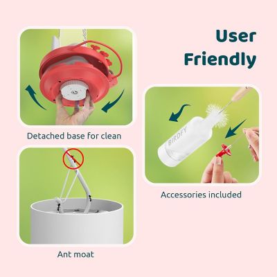Image showing 6 th Birdfy The Ultimate Smart Bird Feeder: Effortless Sun-Powered Operation, Easy-Clean Design & Automatic Bird Tracking