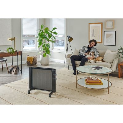 Image showing  Black Mica Panel Heater