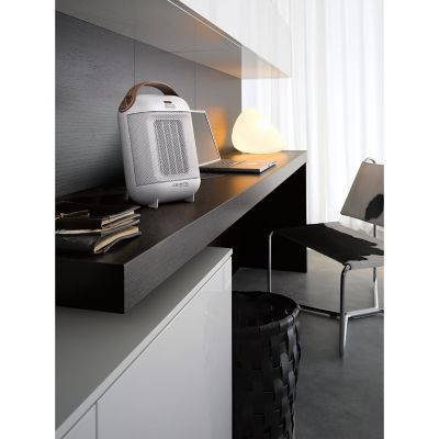 Image showing  Capsule Compact Ceramic Heater in White