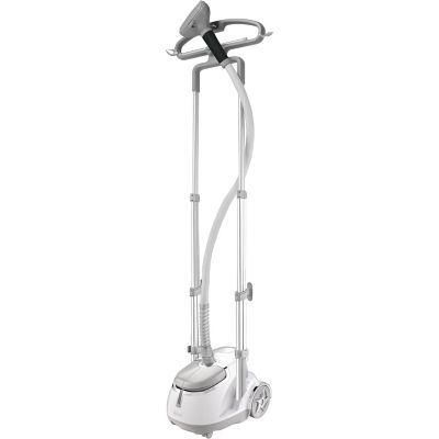 SALAV Professional Garment Steamer with Foot Pedals, Silver