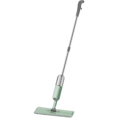 True & Tidy Spray Mop with 360 Degree Swivel Mop Head, Removable Water Tank, and 1 Microfiber Mop Pad, Mint