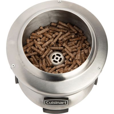 Image showing 5 th Cuisinart 7.5-In. Cleanburn Smokeless Outdoor Tabletop Fire Pit with Dual Fuel Compatibility in Black/Stainless Steel