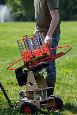 Image showing  FlyWay 180X Turret Stack with Cart and Wobbler