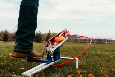 Image showing  FlyWay One HD Full Cock Heavy Duty Pedal Activated Thrower