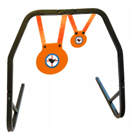 Do All Outdoors Dual High Cal Gong 30 Caliber 2 Targets NM500 Steel Shooting Targets