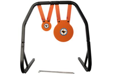 Image showing  Dual High Cal Gong .30 Caliber, 2 Targets, NM500 Steel