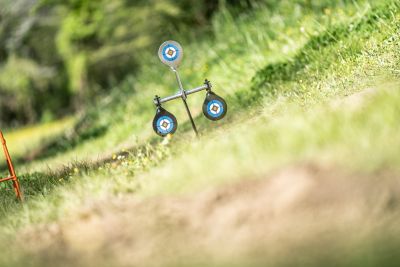 Image showing  Handgun Auto Reset Pro 2 Targets and 1 Resetting Target