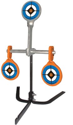 Do All Outdoors High Cal Auto Reset Pro 2 Targets and 1 Resetting Target, NM500 Steel