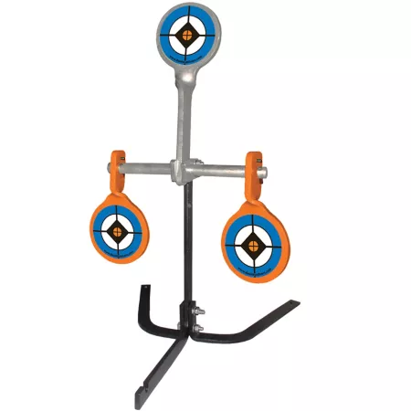 Do All Outdoors High Cal Auto Reset Pro 2 Targets and 1 Reset Target NM500 Steel Shooting Targets