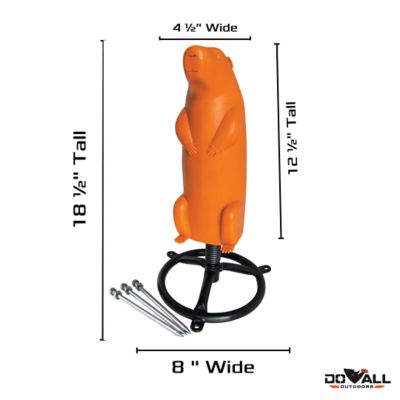 Image showing  3D Prairie Dog Well Fed Life Sized Prairie Dog with Spring Reset