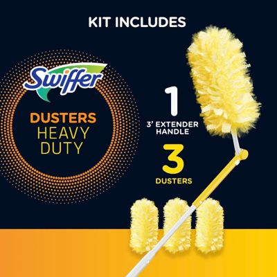 Image showing  Duster Heavy Duty 3 ft. Extendable Handle Starter Kit