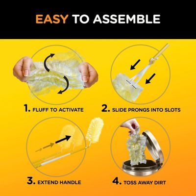 Image showing  Duster Heavy Duty 3 ft. Extendable Handle Starter Kit
