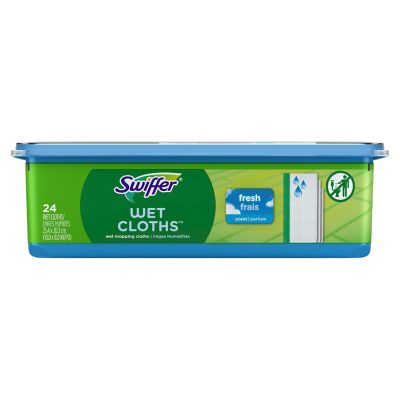 Swiffer Sweeper Wet Mopping Cloth Refills, 24-Pack